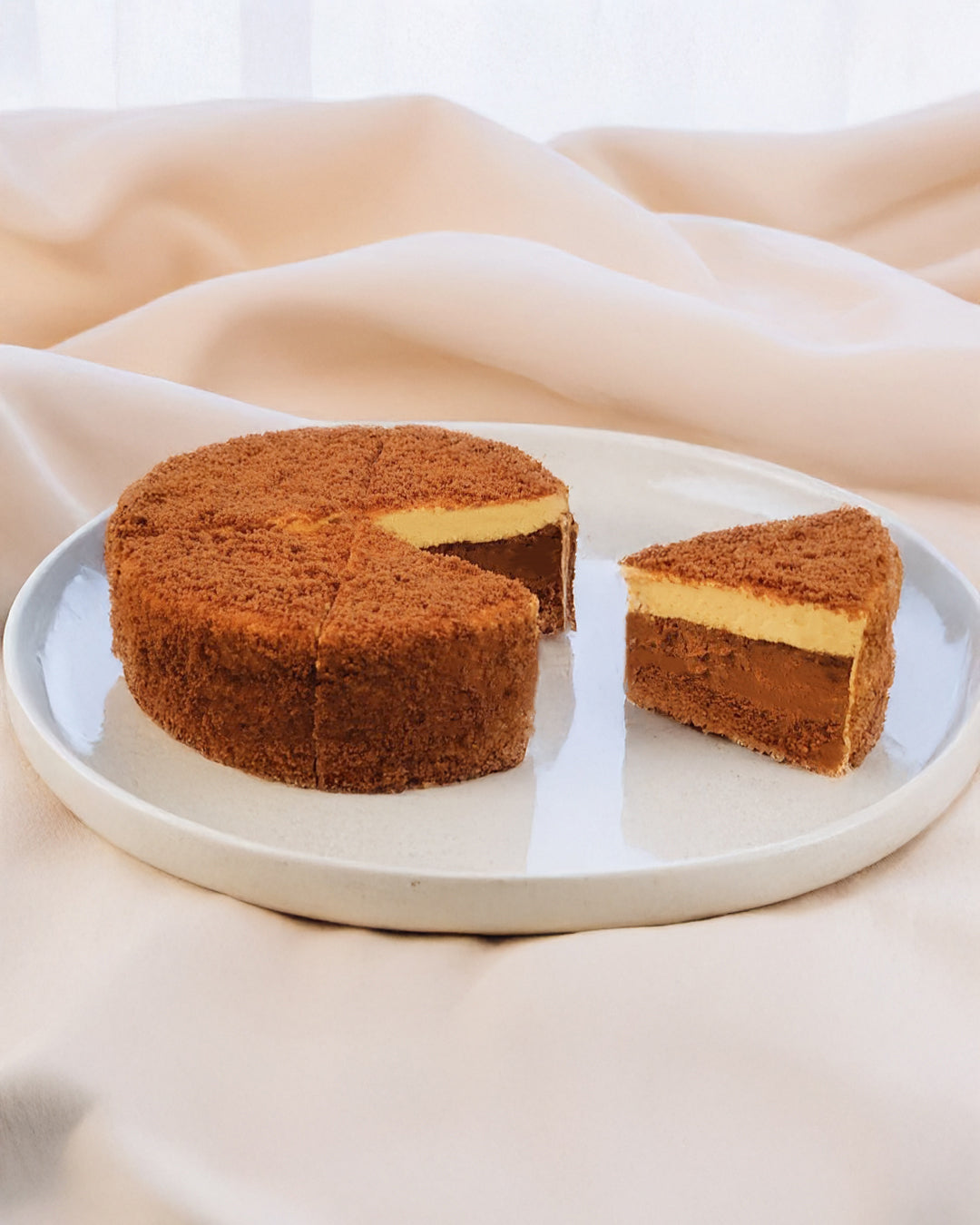 Dark Chocolate Double Fromage Cheesecake