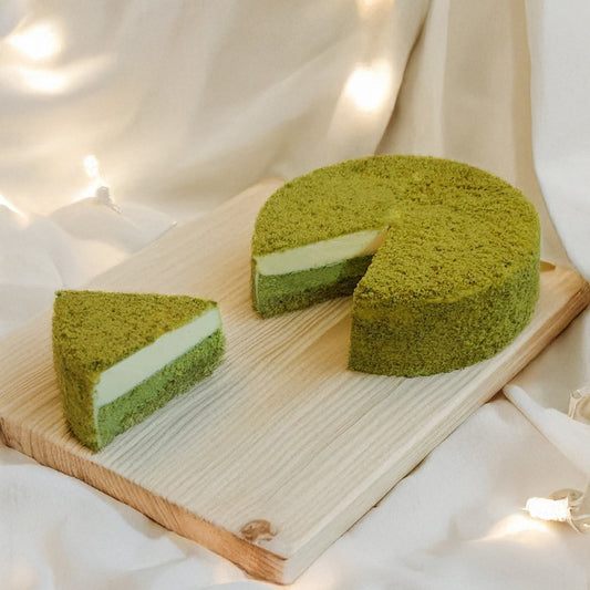 Matcha Double Fromage Cheeesecake