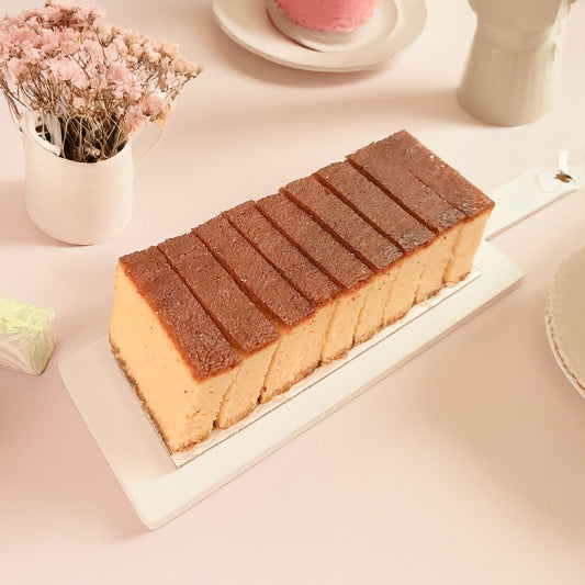 Japanese Honey Castella Cake, top