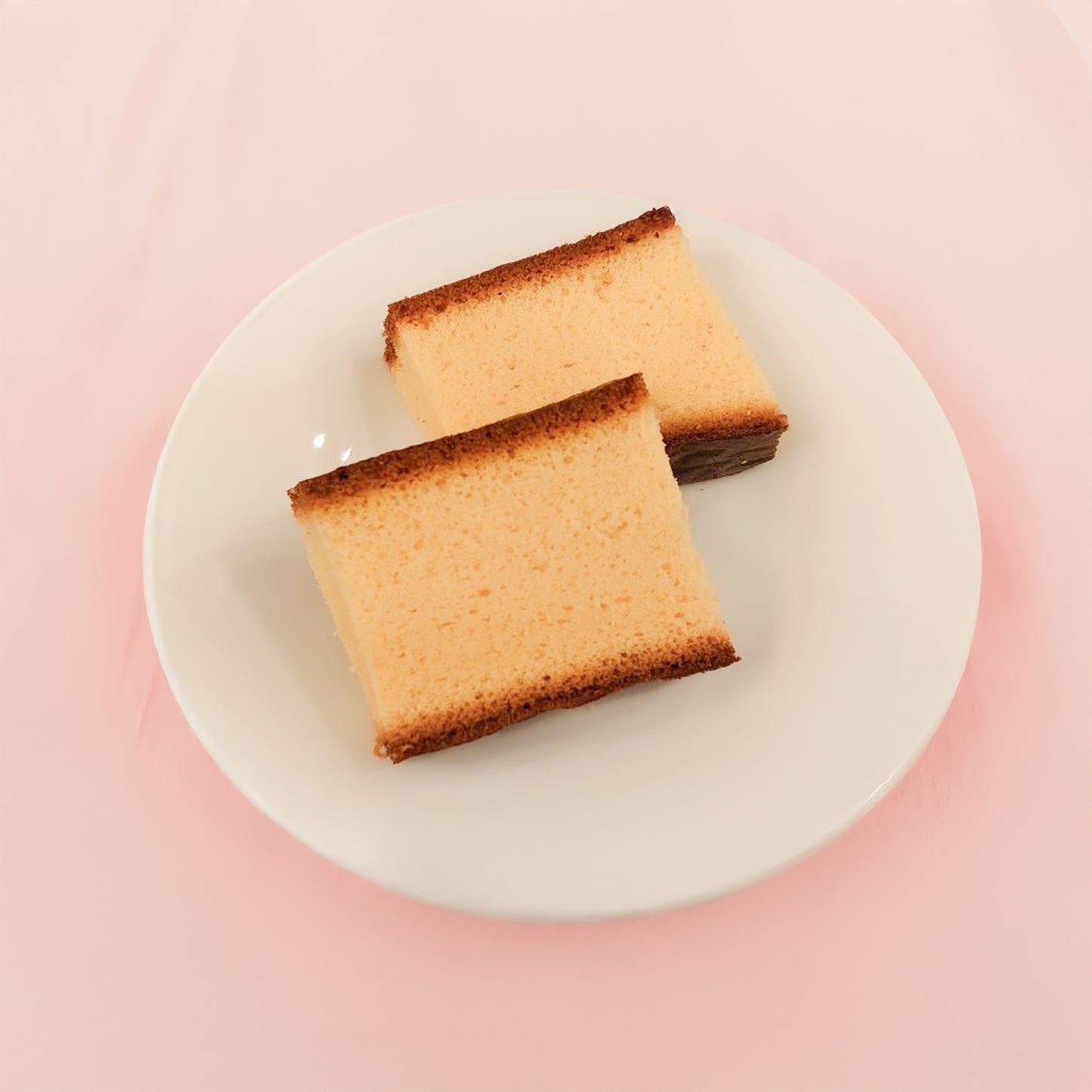 Japanese Honey Castella Cake, slices