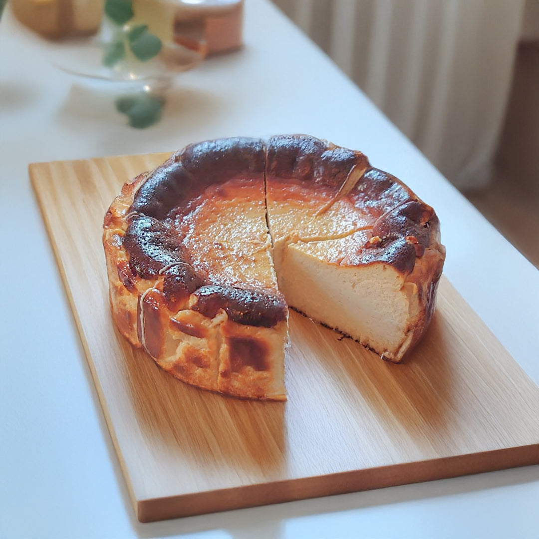 Earl Grey Basque Cheesecake