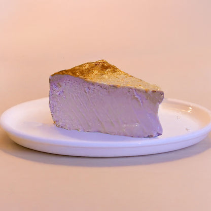 Ube Basque Cheesecake