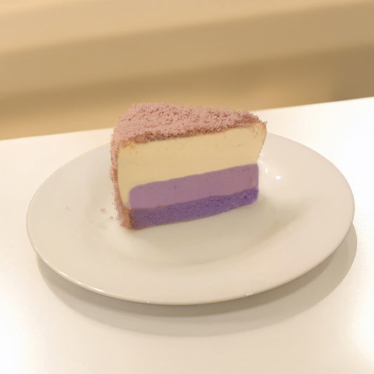 Ube Double Fromage Cheeesecake